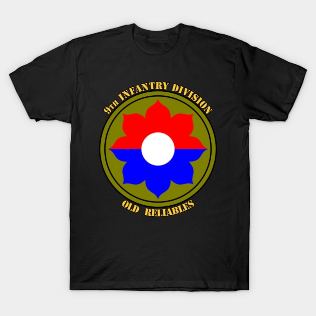 9th Infantry Division T-Shirt by MBK